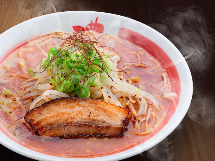 こってり野菜辛味噌らーめん (税込957円)