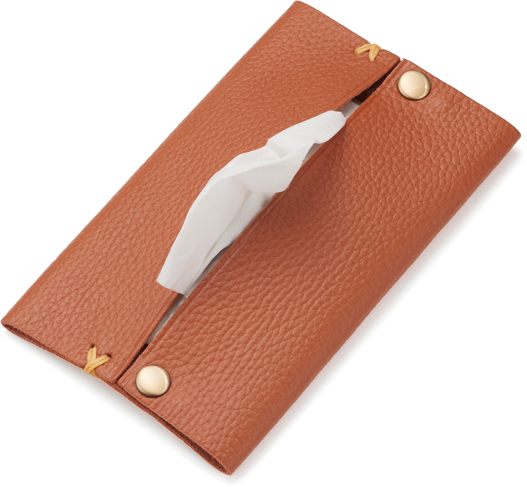 イエローの縫製がワンポイント