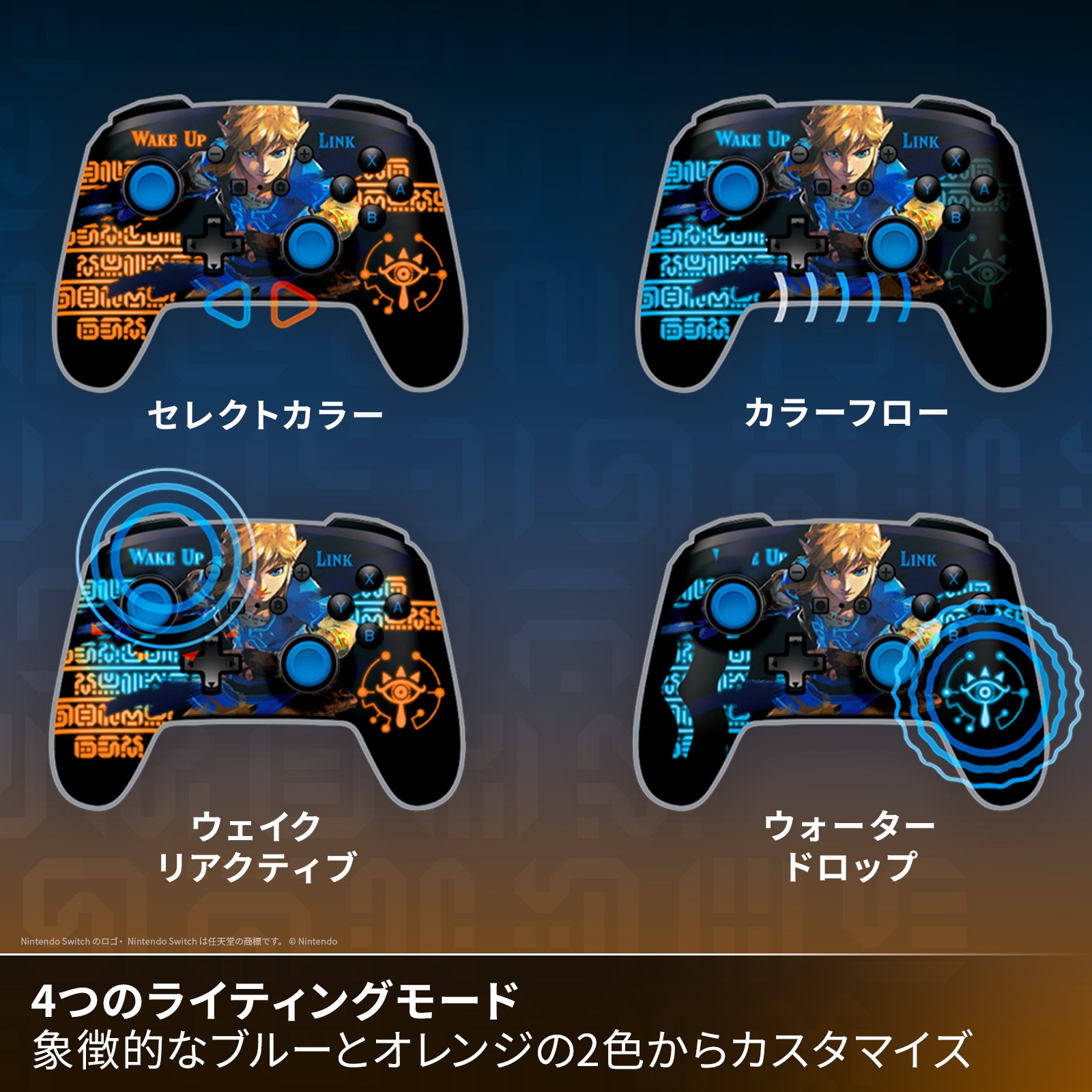 4つのライティングモード