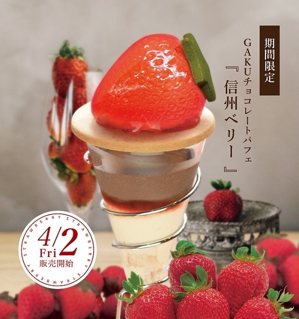 GAKUチョコレートパフェ~信州ベリー~