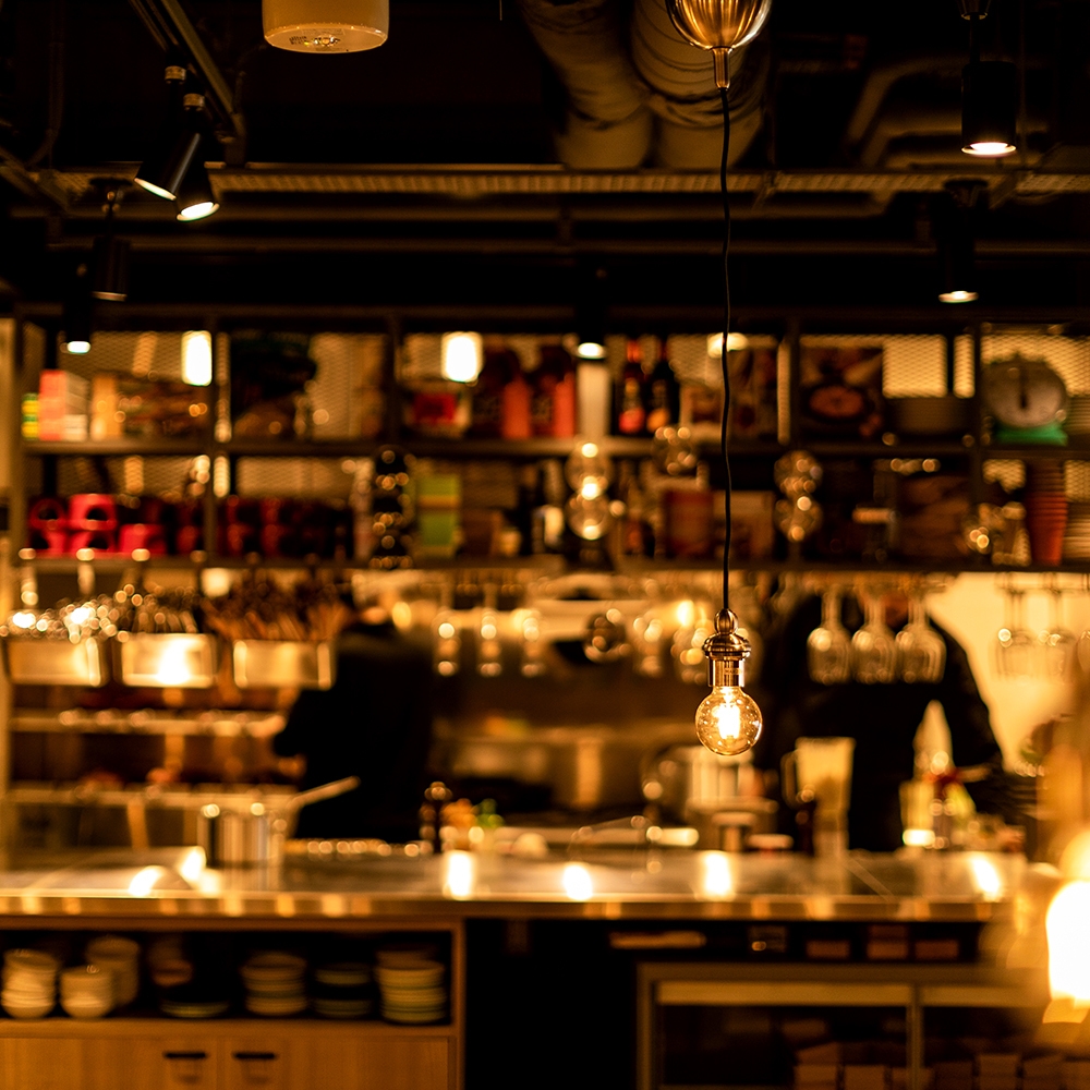 「Nick&Noojoo」オープンキッチン