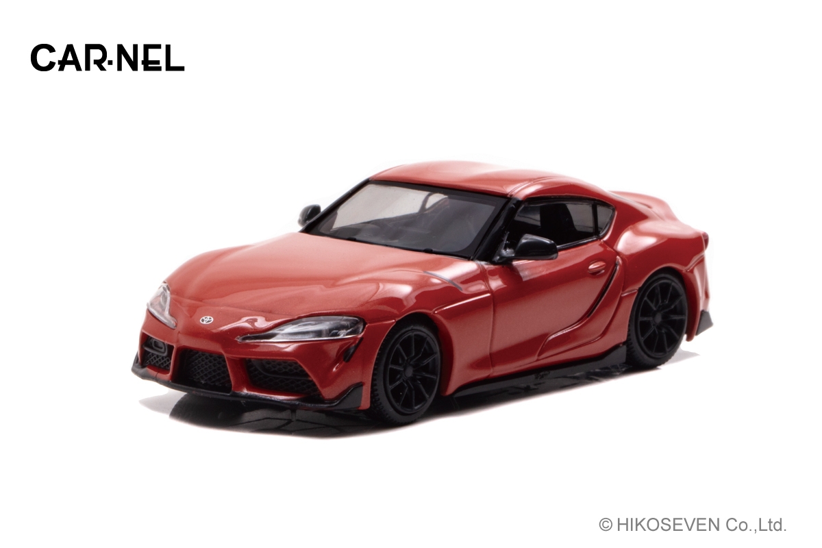 1/64 トヨタ スープラ RZ “Plasma Orange 100 Edition”:左前