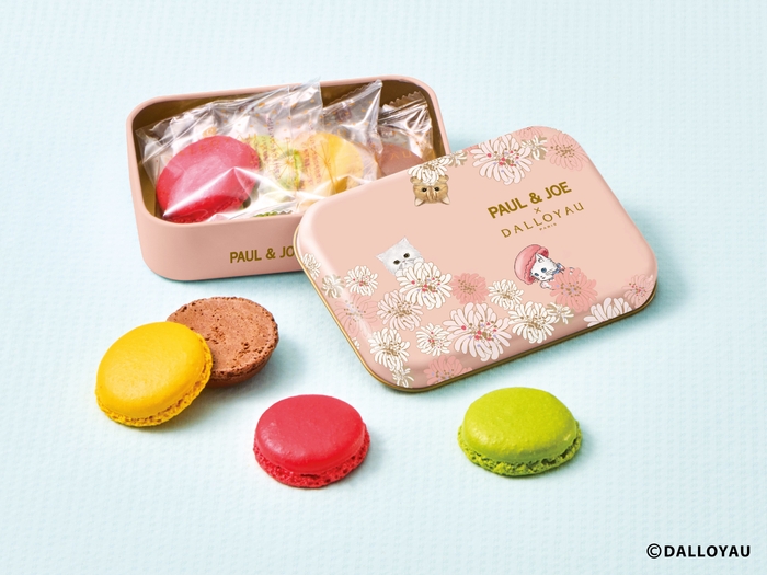 ニャカロンラスク缶(ピンク)