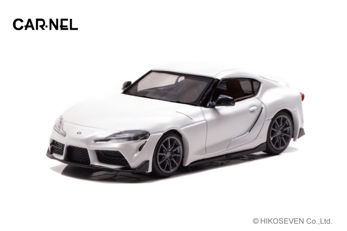 1/64 トヨタ スープラ RZ “Matte White Edition” 2022:左前