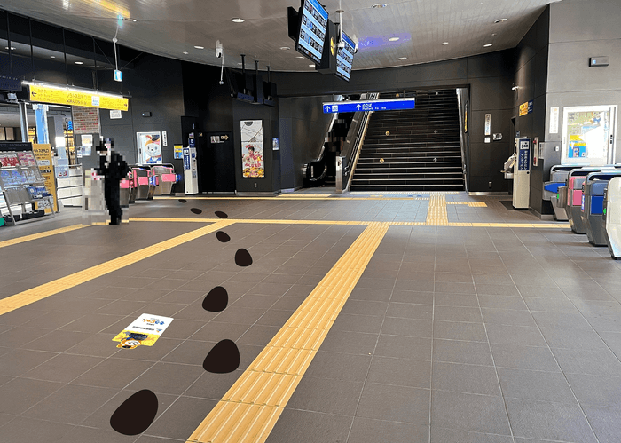 駅構内装飾 ゆめが丘駅(イメージ)