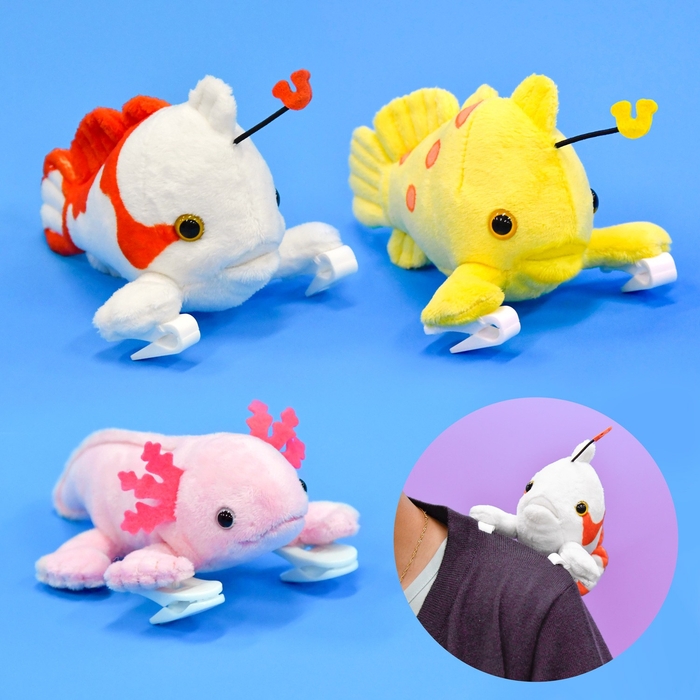 肩乗りぬいぐるみ