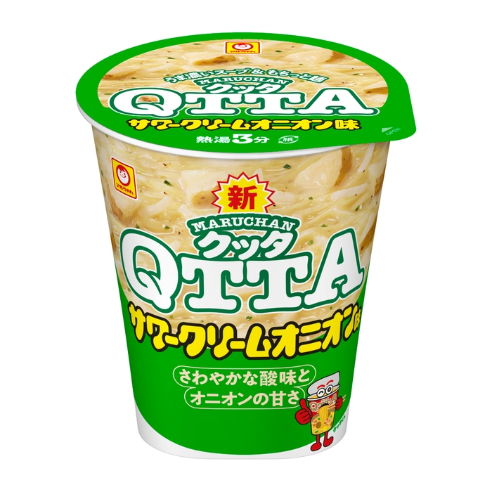 MARUCHAN QTTA サワークリームオニオン味