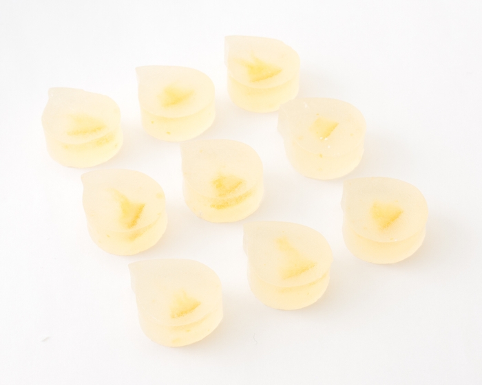 レモンの雫　乾燥後