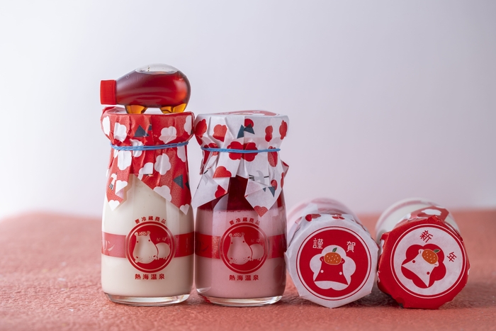 紅白プリン　2個セット