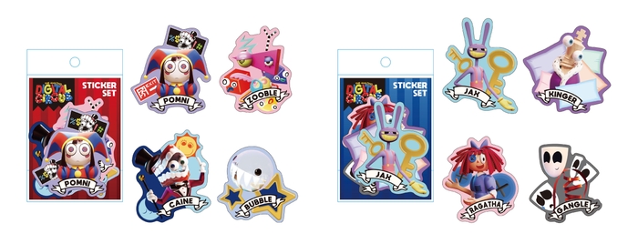 <アメイジングデジタルサーカス ダイカットステッカー A/B商品画像>