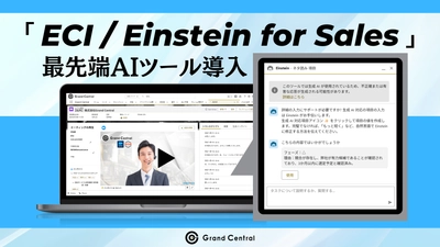 Salesforce社提供「ECI / Einstein for Sales」で営業DX　 AIが議事録・CRM入力から営業担当者を解放