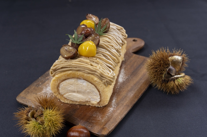 モンブランロールケーキ　1本