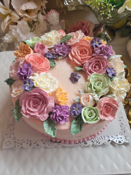 6号 生+バタークリームケーキ