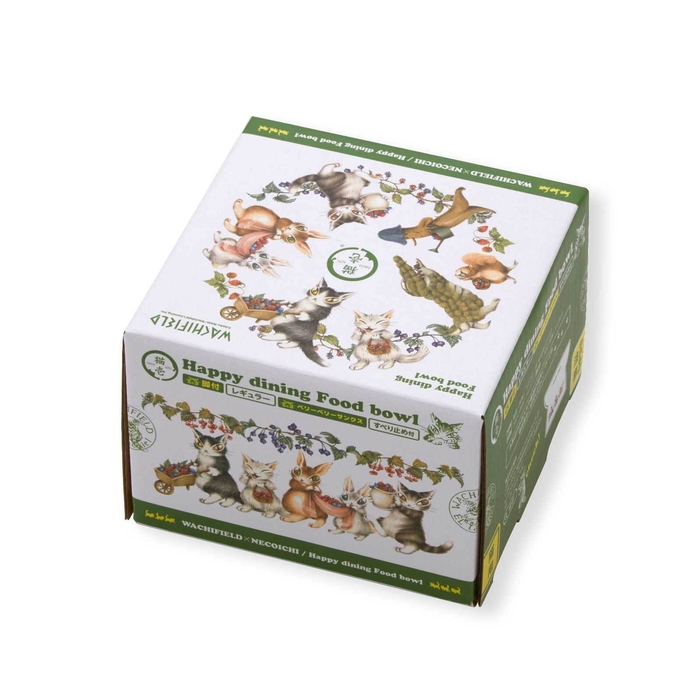 猫用 脚付フードボウル レギュラー ダヤン ベリーベリーサンクスパッケージ