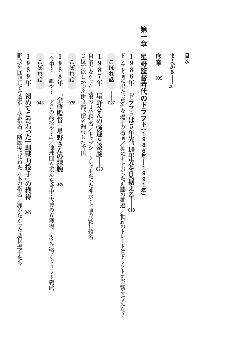 目次①