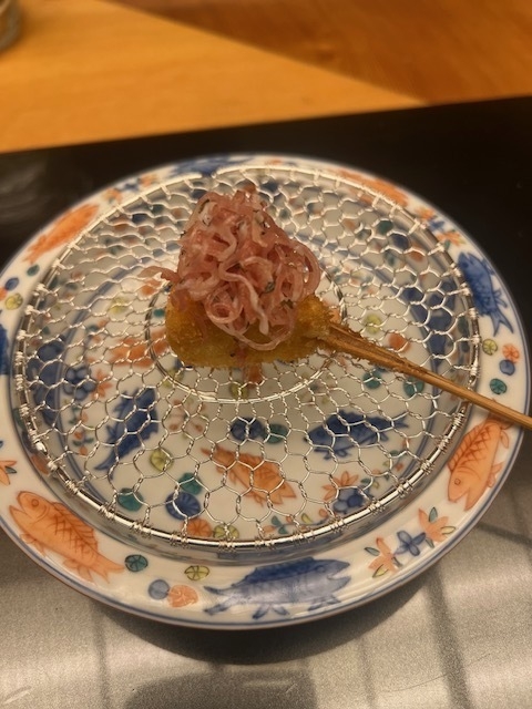 カマンベールチーズと生ハム