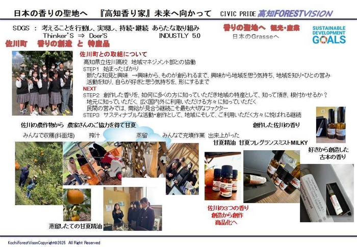 高知家 佐川高校との取組