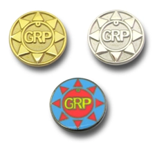 PINS FACTORY（ピンズファクトリー）有限会社マックスマイル様の社章を製作いたしました			★社章は会社のイメージ作りに欠かせないアイテム！