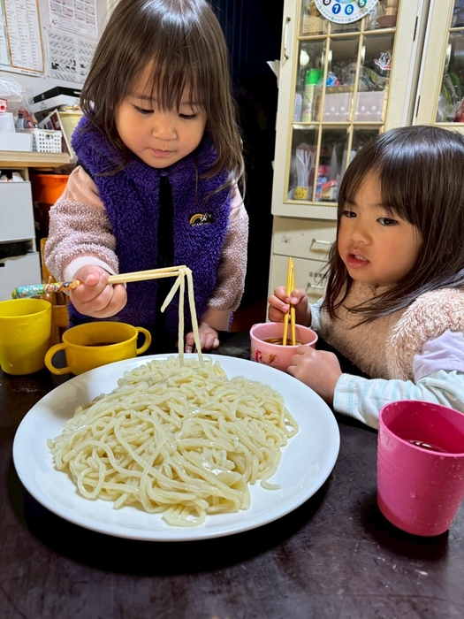 2歳も美味しく食べます