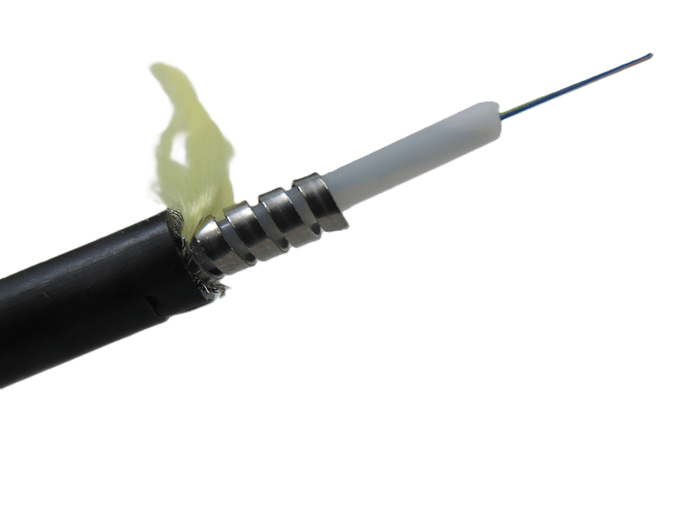 ロバスト光ケーブルの内部構造