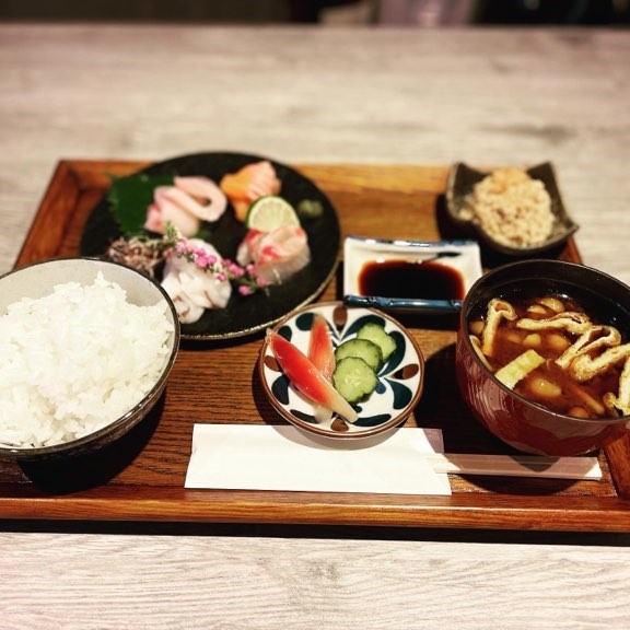 本日の刺身定食