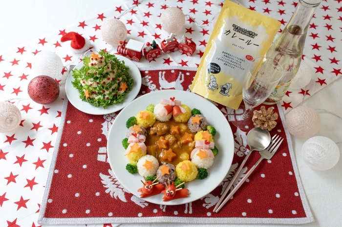 調理例:MtoMカレールー甘口を使用した「リースカレー」