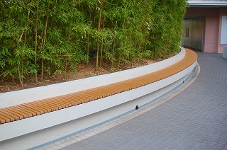 合成木材ベンチ