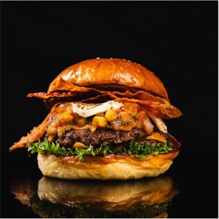 スパイシーアイランドスマッシュバーガー