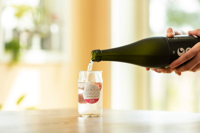 日本酒カクテル「ぽんしゅグリア」