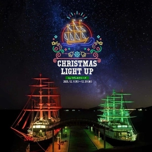 海に浮かぶ光の芸術！聖夜を彩るマストのツリーが今年も輝く　 「うずしおクルーズ クリスマスライトアップ」　 2025年12月31日(水)まで期間限定で開催決定！