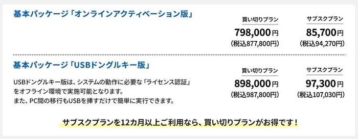 VP-Ergono 価格表