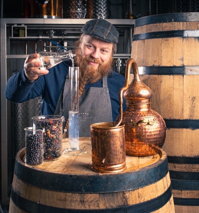 Arctic Blue Gin蒸留家