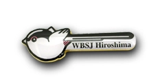 PINS FACTORY（ピンズファクトリー）　ピンズ実例紹介日本野鳥の会広島県支部　様　「『エナガ』ピンバッジ」★小さくても喜ばれるオーダーメイドの記念品