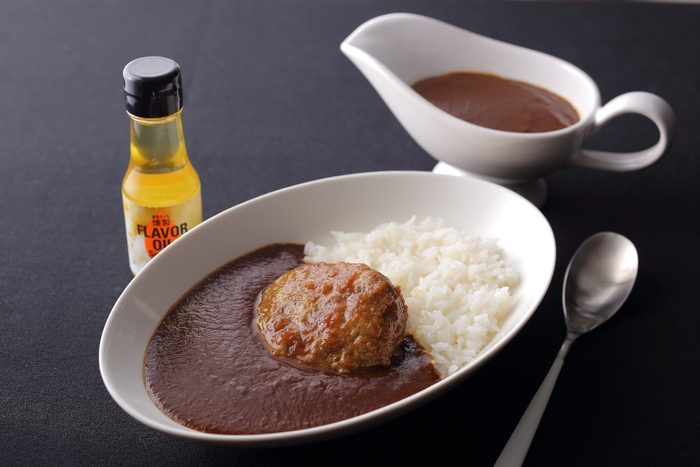 トッピング例 ハンバーグ