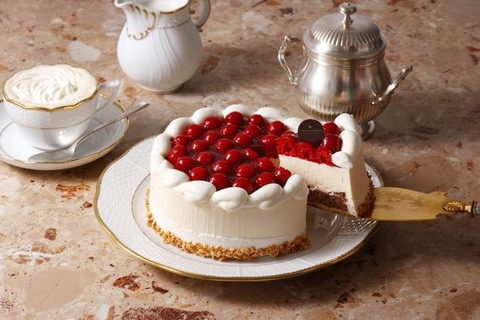 シュス木苺レアチーズケーキ1