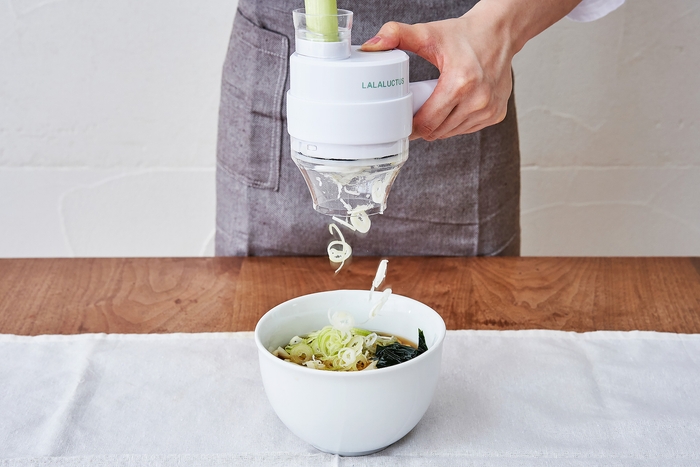 LALALUCTUS コードレス電動スライサー&チョッパー