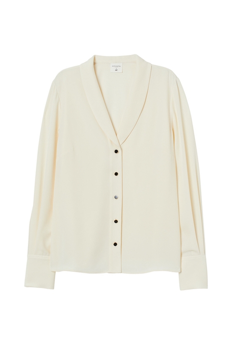 ショールカラーブラウス¥3,999