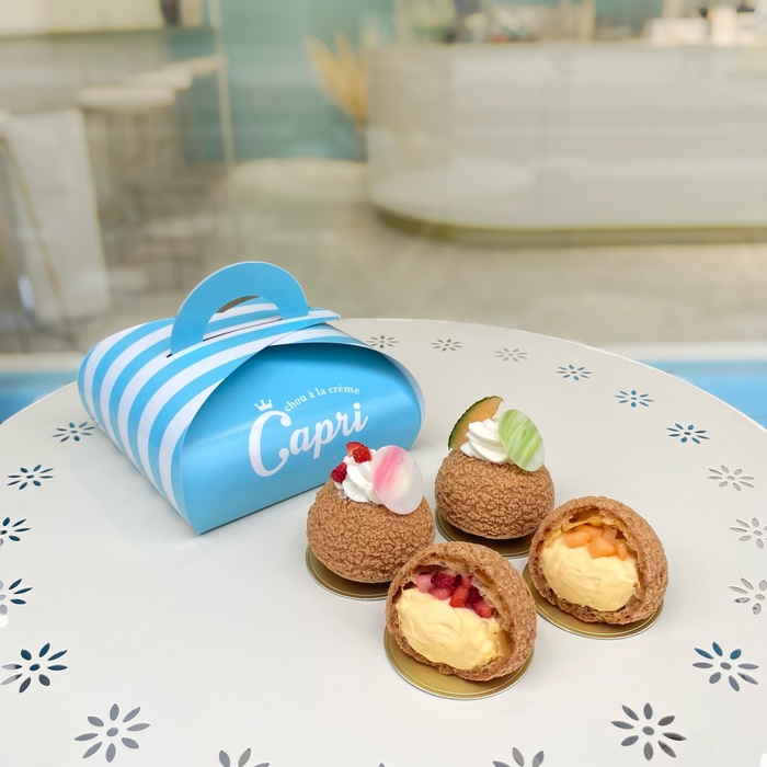 新シリーズのシュークリーム