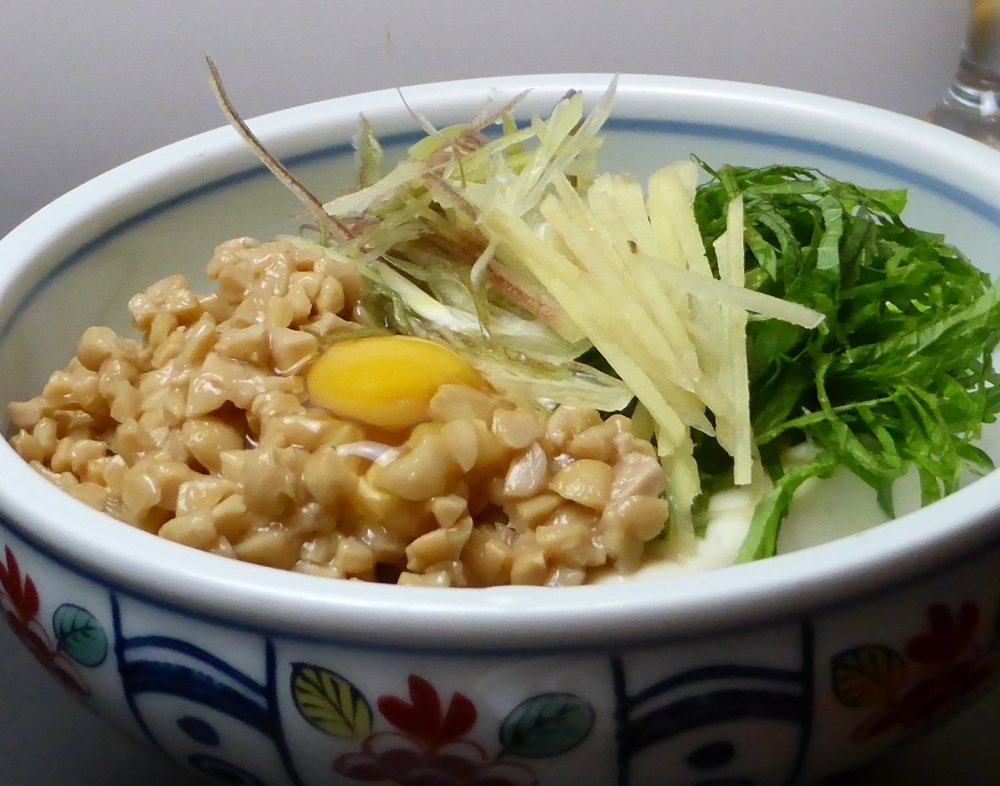 調理例:納豆豆腐