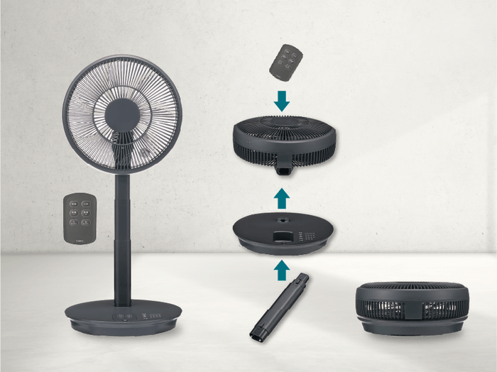 組み立ても収納もあっという間