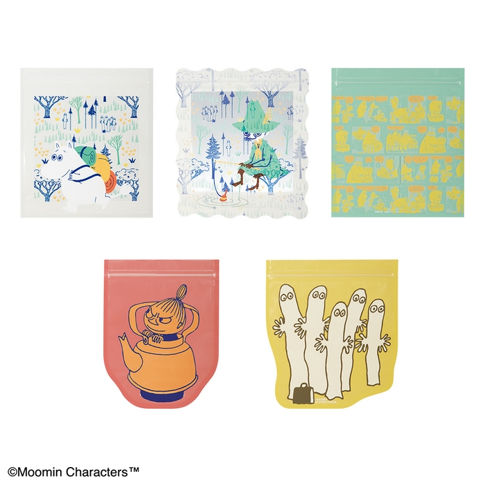 G賞:仕分けに便利なジッパーバッグ