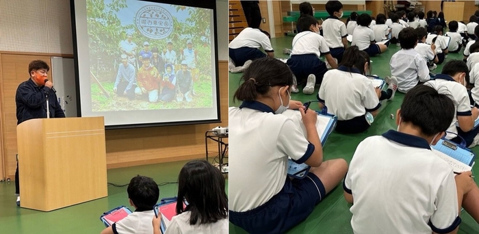 令和4年度(2022年度)の農業の仕事学習の様子