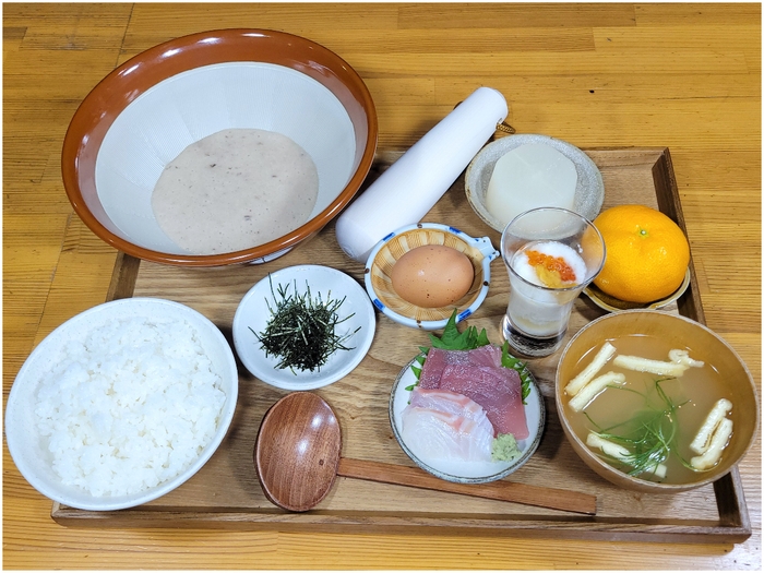 自然薯あしがら定食