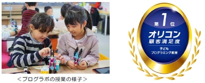 【STEAM教育のプログラボ教育事業運営委員会】 2025年 オリコン顧客満足度調査 「子どもプログラミング教室」 2年連続総合第1位を受賞！