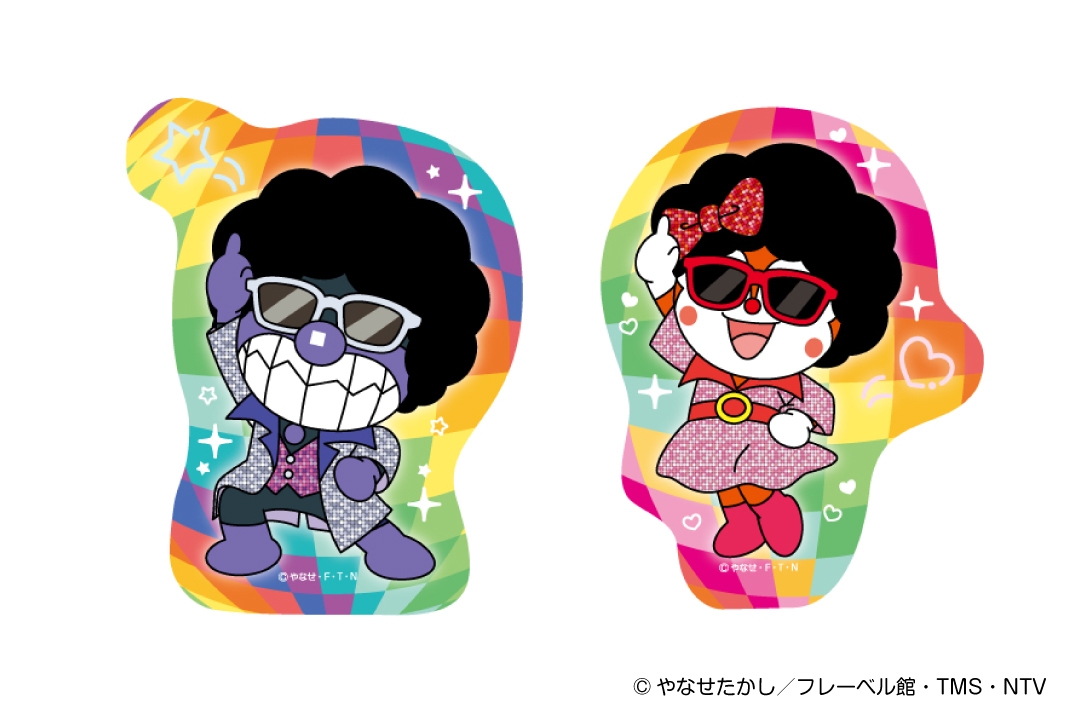 ステッカー 価格:各275円 店舗:アンパンマンフレンズ