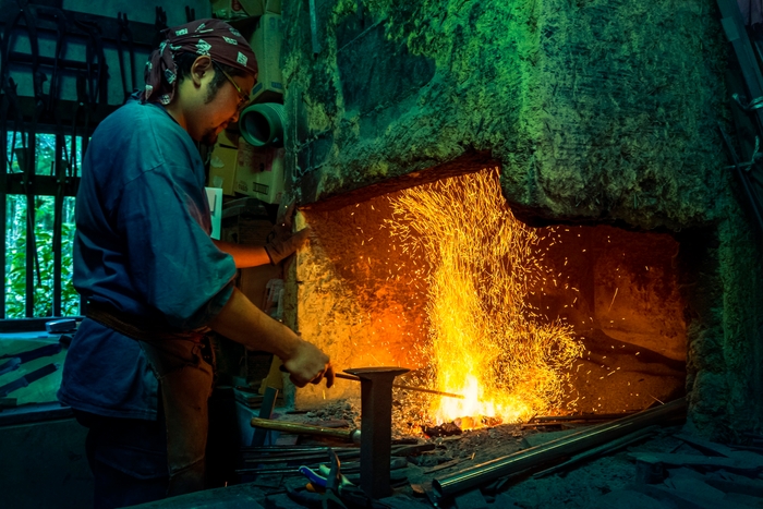 鍛冶屋体験