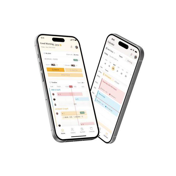 モバイルアプリ画面