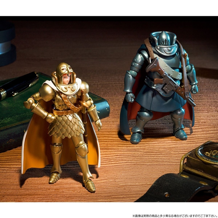 想造ガレリア クシャナ&トルメキア装甲兵セット(使用イメージ)