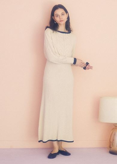 THE KNIT SET DRESS ¥ 18,920 (税込)