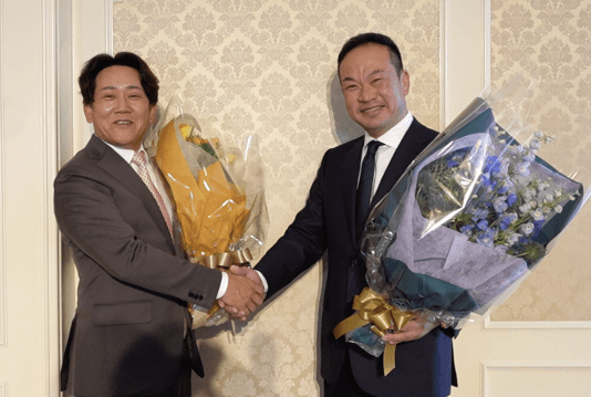 新英金属株式会社 金子代表/有限会社Rカンパニー 諏訪代表